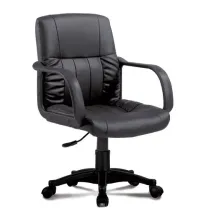 Кресло  "Hit MG-300", с подлокотниками, экокожа, черное, 530864