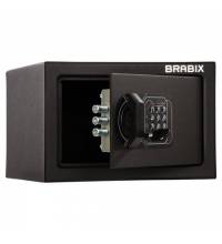 Сейф мебельный  "SF-170EL", 170х260х230 мм, электронный замок, черный, 291143, S103BR210614