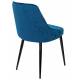 Стул для кухни KF-5_2 комплект 2шт темно-синий Velvet 29 металл черный на ножках (KF-5/VELV29_2). Фото товара с разных ракурсов.